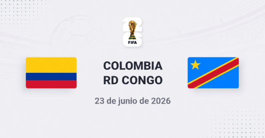 Colombia vs RD Congo